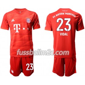 Fußballtrikots FC Bayern München VIDAL 23 Kinder Heim Trikotsatz 2019-2020